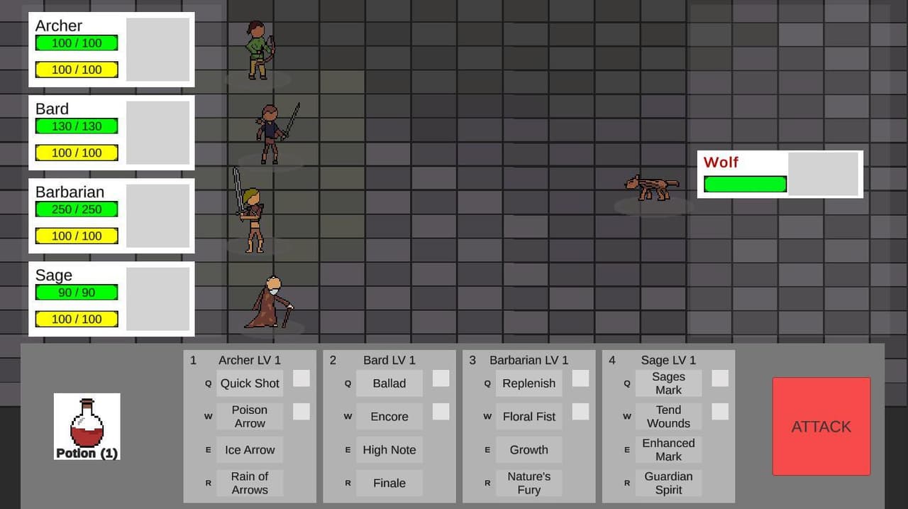 Dungeon Runners (itch) screenshot 2