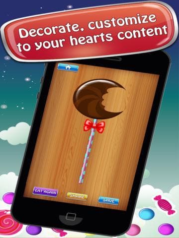 Candy floss dessert treats maker - Satisfy the sweet cravings! iPad free version screenshot 2