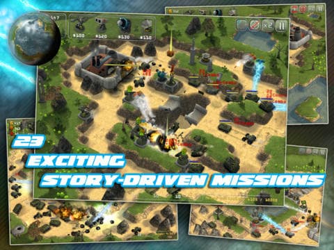 Total Defense 3D HD screenshot 2
