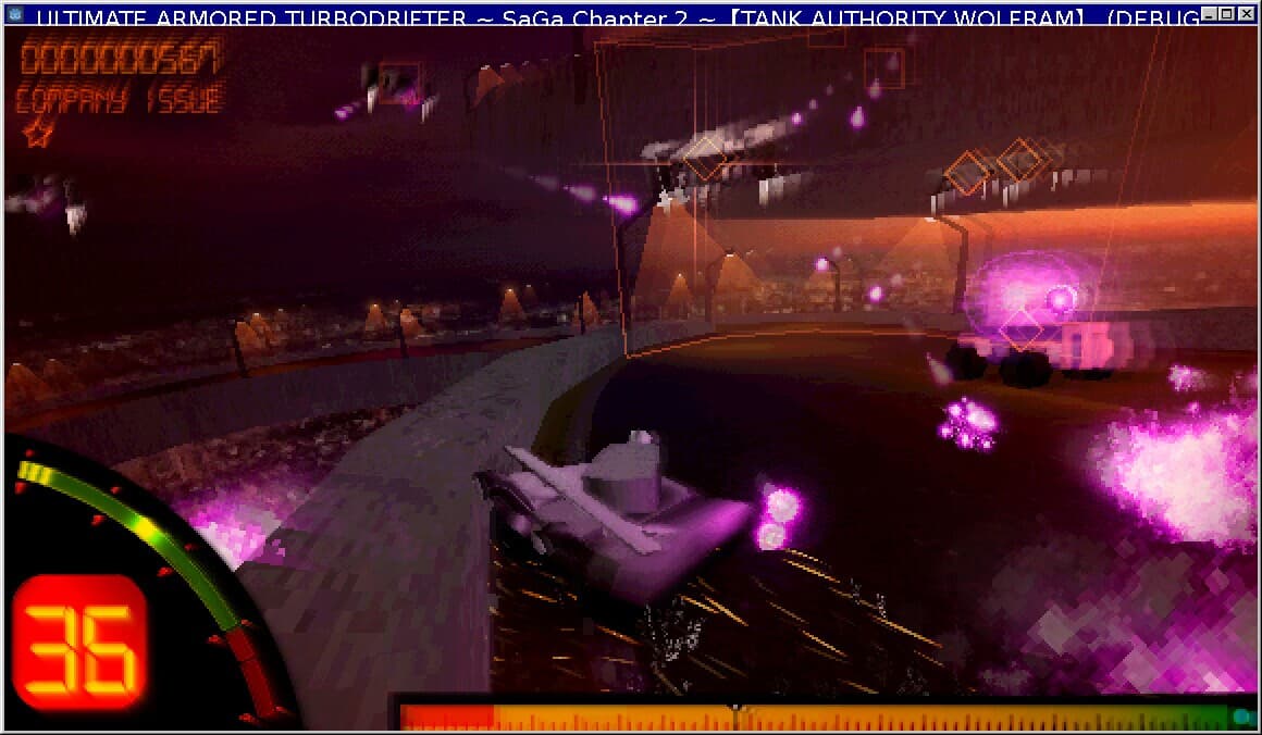ULTIMATE ARMORED TURBODRIFTER ~ SaGa Chapter 2 ~【TANK AUTHORITY WOLFRAM】 screenshot 3