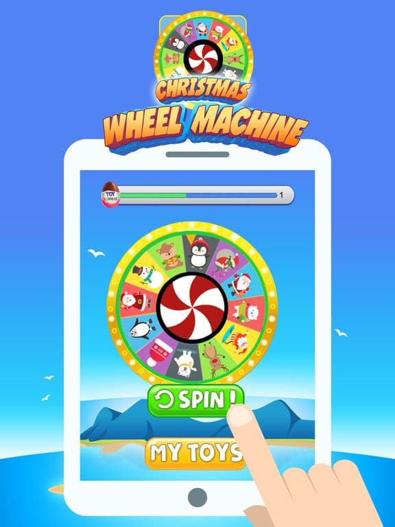 Christmas Wheel Surprise Eggs screenshot 2