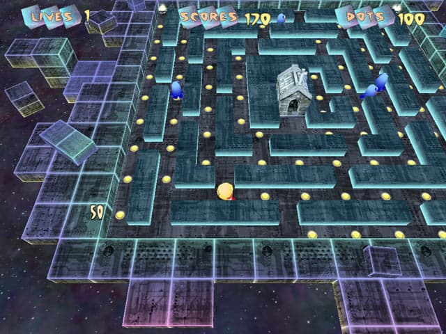 Pac-Manic Worlds 3D screenshot 2