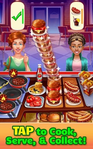 Cooking Craze: Crazy, Fast Restaurant Kitchen Game screenshot 2