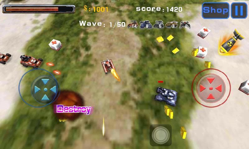 Tank World War 3D screenshot 2