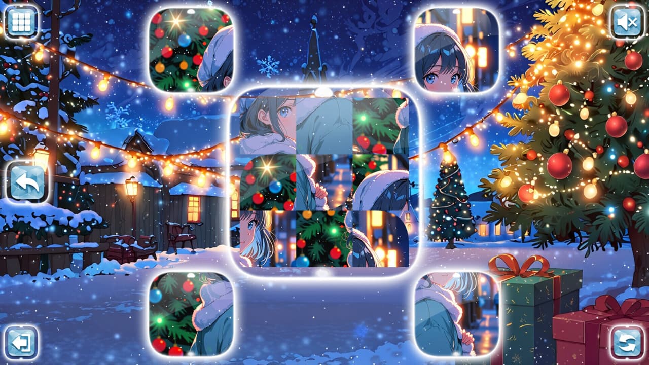 Lovely Anime Puzzle: Christmas screenshot 2