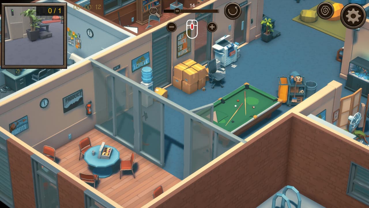 Hidden Office Top-Down 3D screenshot 3