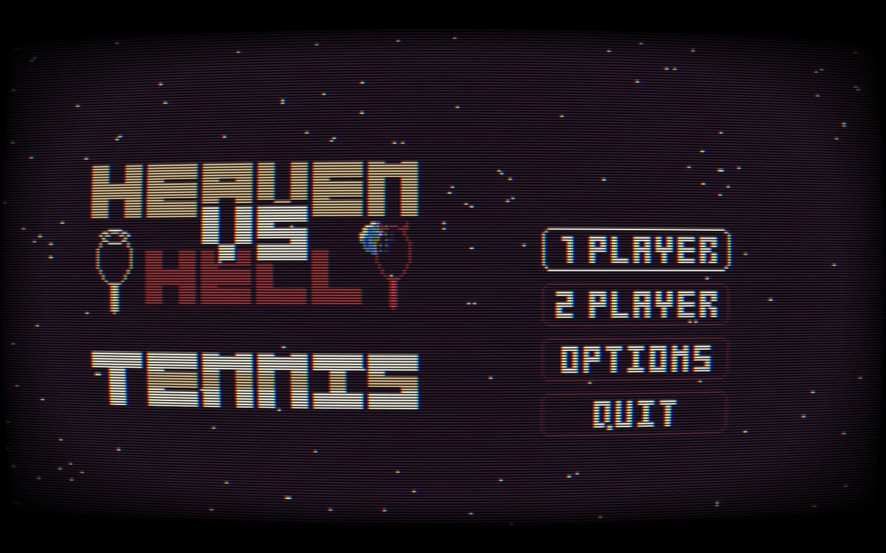 Heaven VS Hell Tennis (Pixel Sprouts, torpedrogames, eatcarrots) screenshot 2
