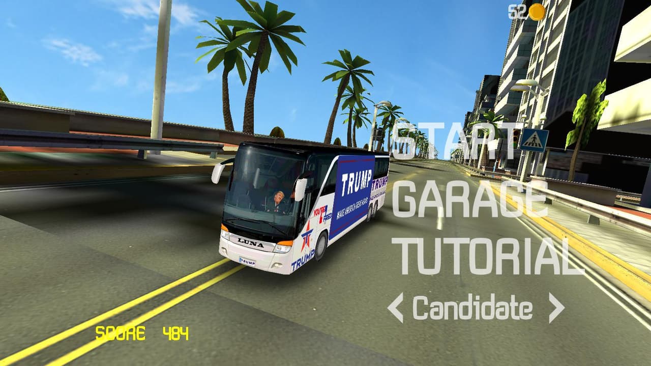 President Race: Vote to Crash