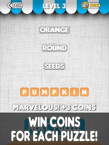 Just Three Words - Addicting Word Association Games To Puzzle Adult and Kids Brains screenshot 3