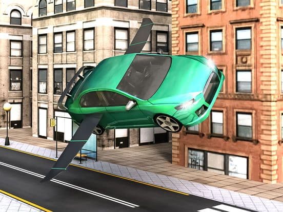 Flappy Flying Car Demolition n Furious Racing screenshot 3