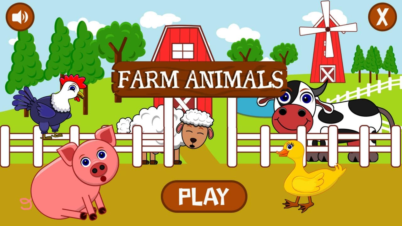Farm Animals (JLAB Games Educativos) screenshot 3