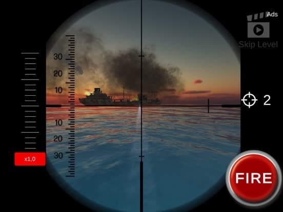 Submarine torpedo attack game screenshot 2