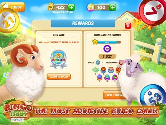 Bingo Farm Ways - Bingo Live