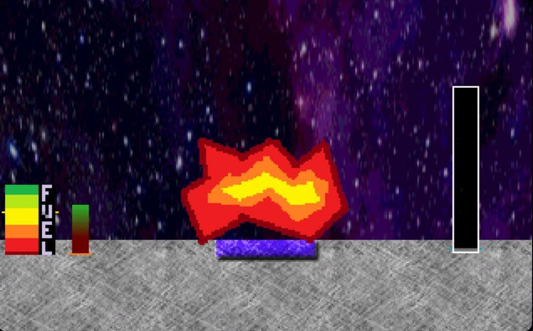 Lunar Lander (itch) (CaptainD) screenshot 2