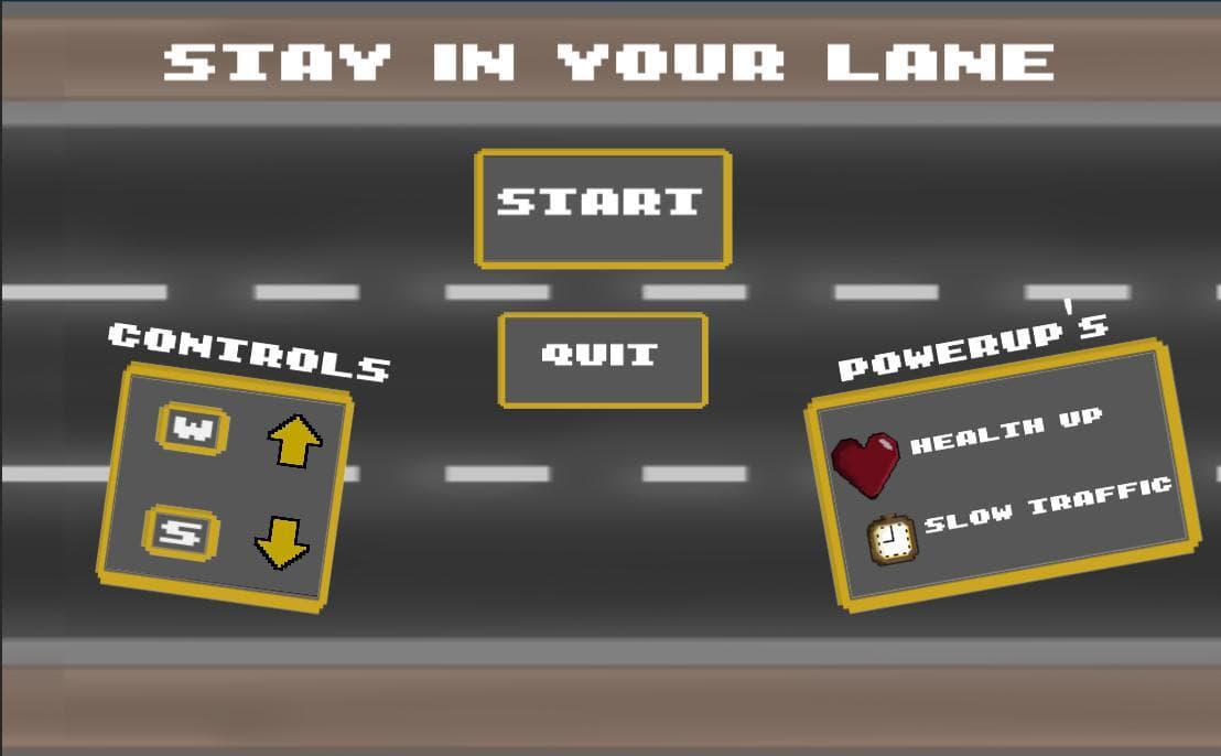 Stay in your lane screenshot 2
