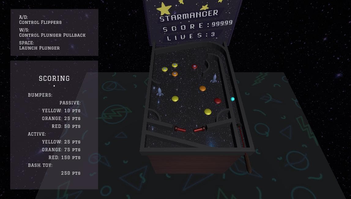 STARMANCER: PINBALL
