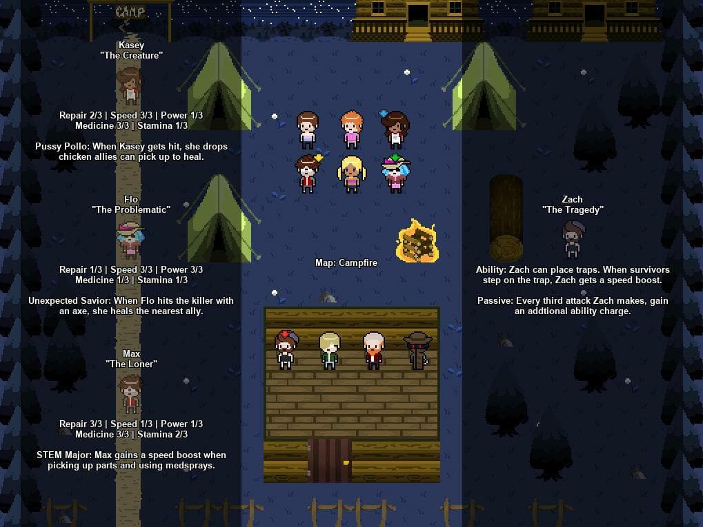 Camp Blackwood: The Game screenshot 2
