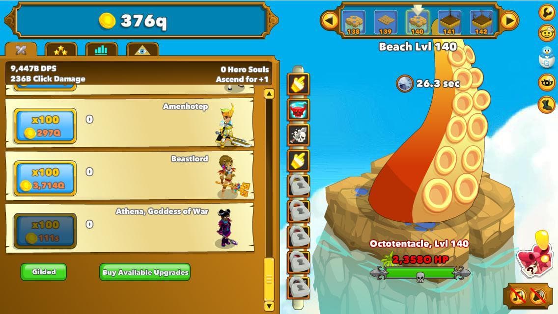 Clicker Heroes (itch) screenshot 4