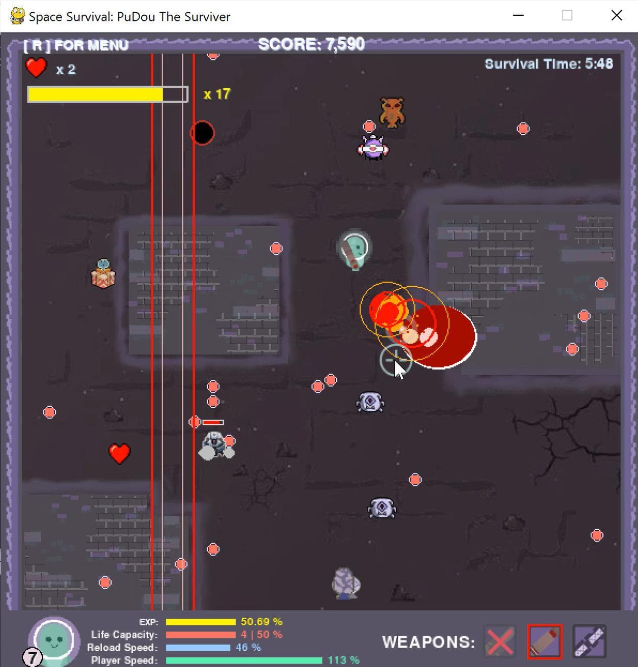 Space Survival PuDou The Survivor