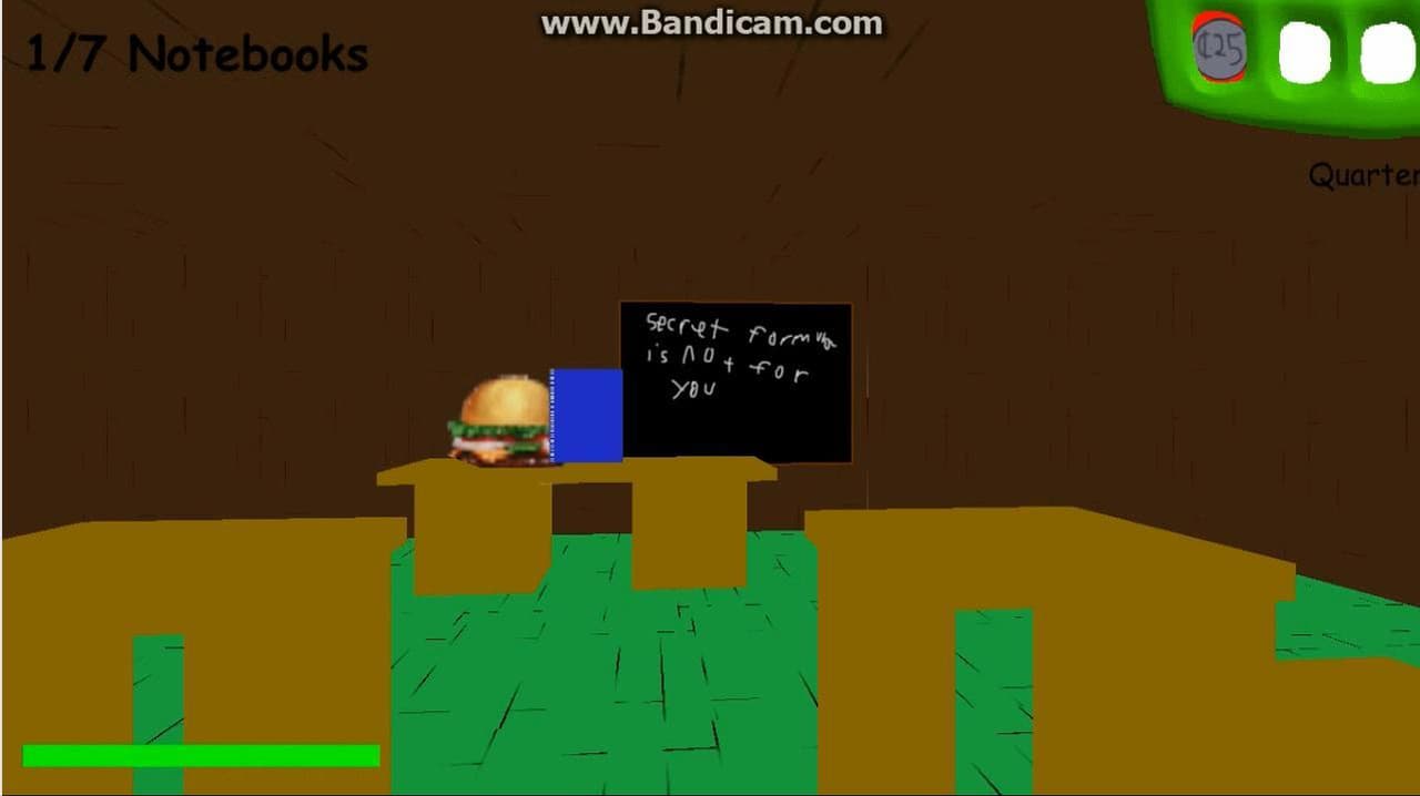 Spongebobs Basics in Education and Cooking (BALDI MOD)