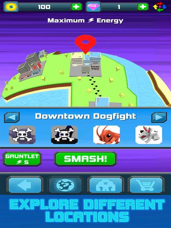 Smashy City: Monster Battles screenshot 5