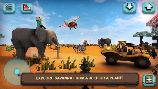Savanna Safari Craft: Animals screenshot 2