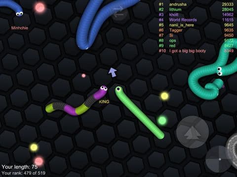 Flashy Snake - Rolling Worm All O Skins Unlocked