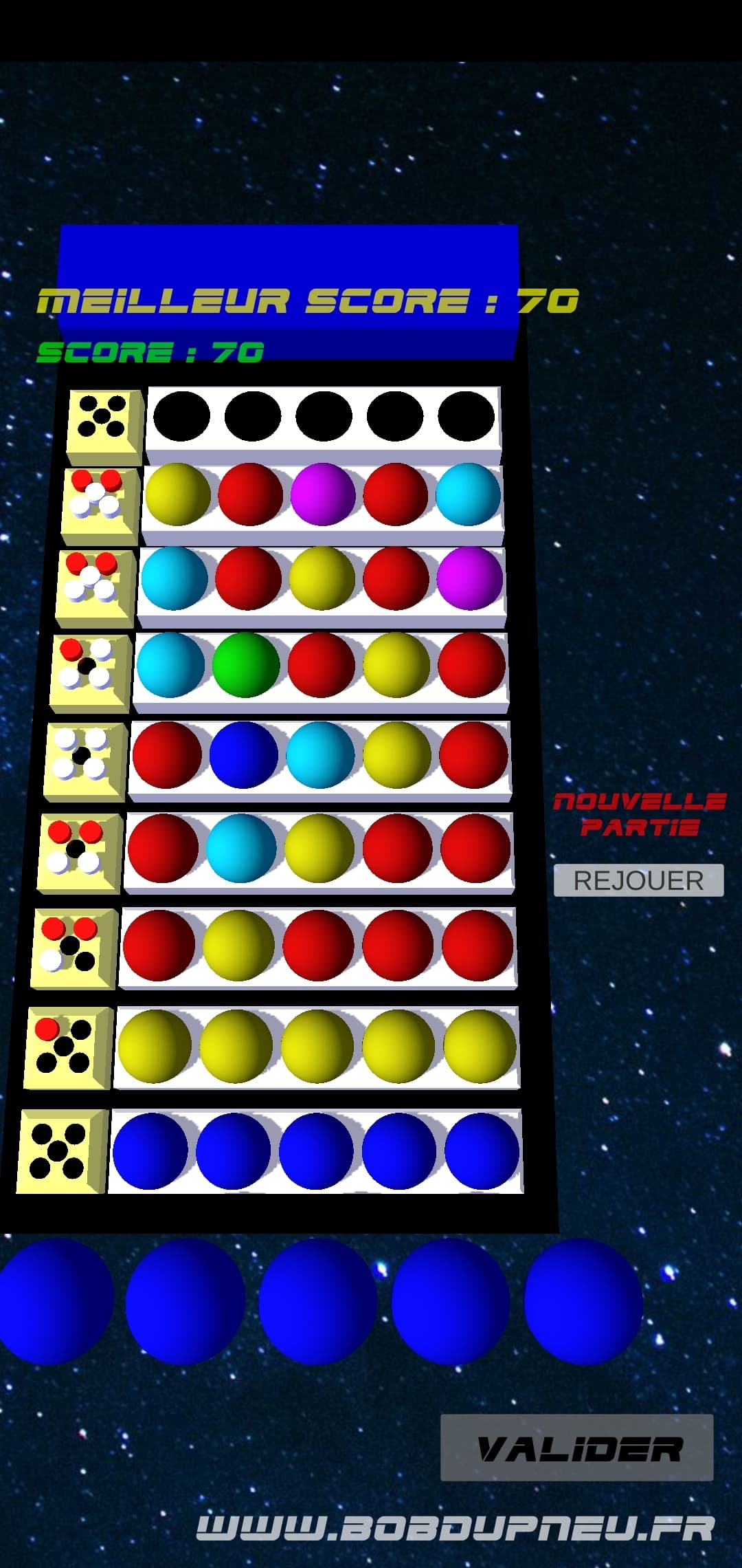 Le Mastermind de Bob screenshot 4