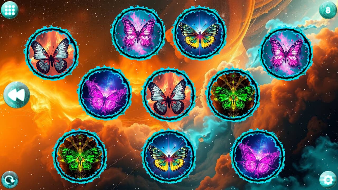 Space Memory: Butterflies screenshot 5