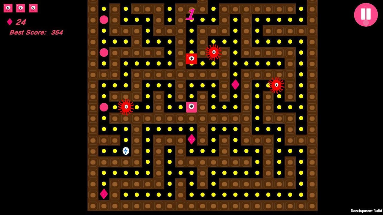 Jelly Maze Runner 2D screenshot 2