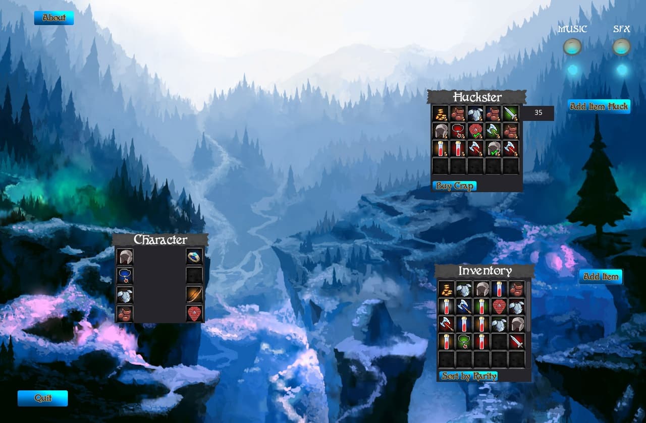 ​​Trader Implementation Example GUI screenshot 2