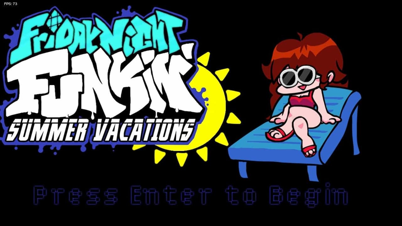 Summer vacation FNF mod (ONLY FOR WINDOWS!) (Credits: FritzSmith1st on gamebanana screenshot 4