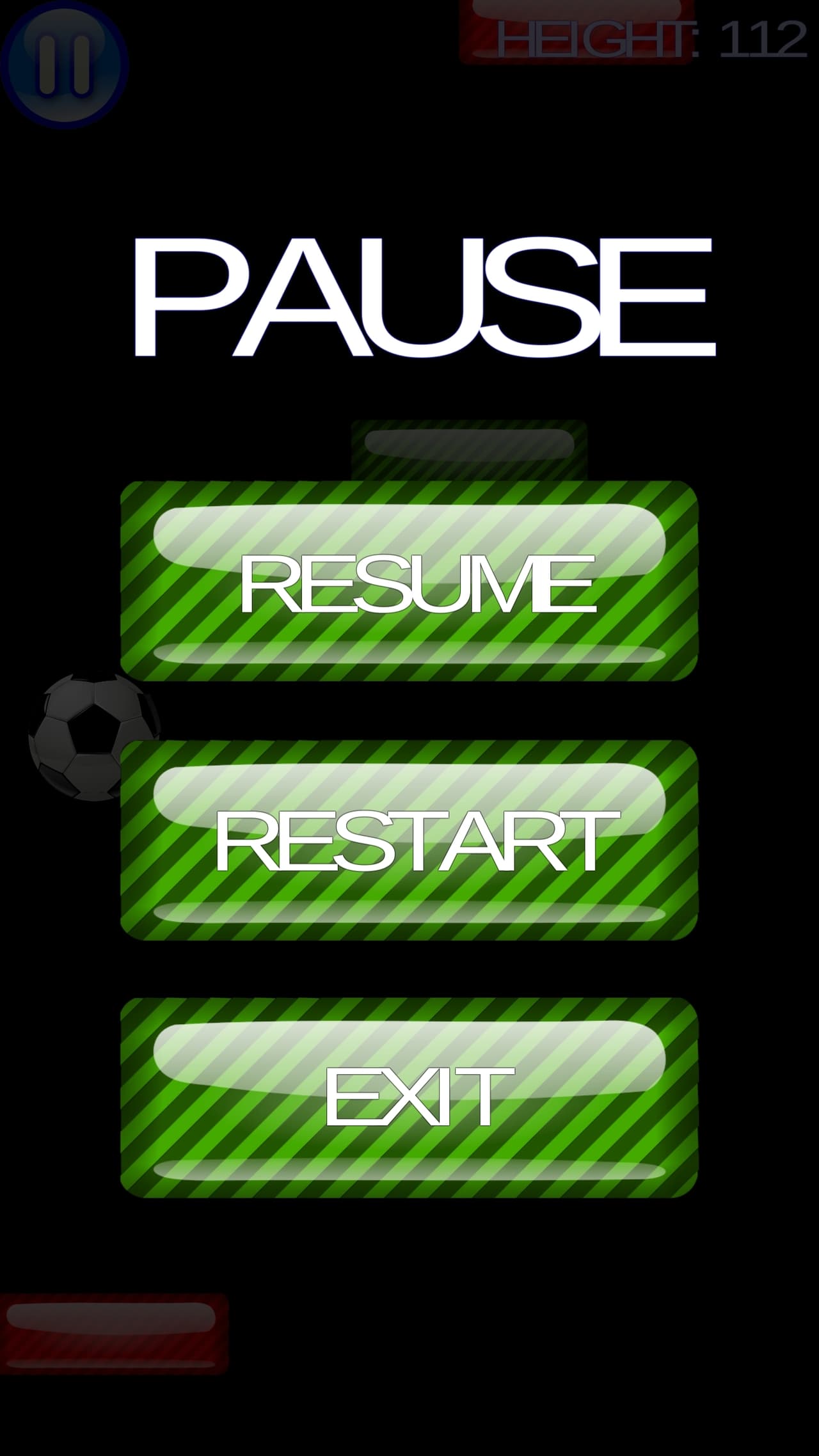 Bouncy Ball - jumping soccer ball platform rush - hypercasual game ready for release