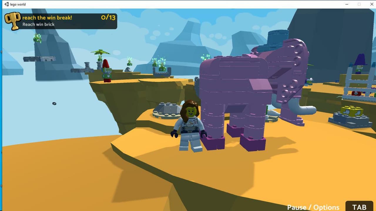Lego world: level 1 screenshot 3