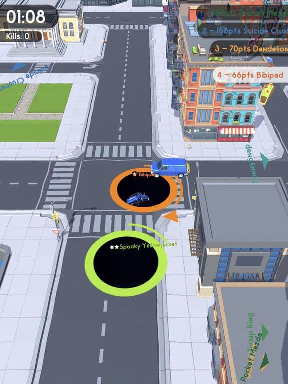 Hole.io screenshot 3