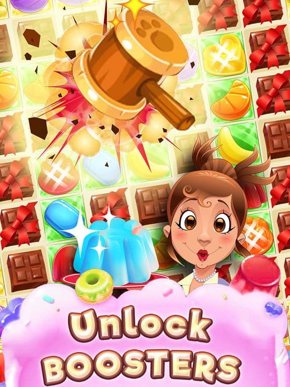 Sweet Jelly Paradise: Match & Serve screenshot 5