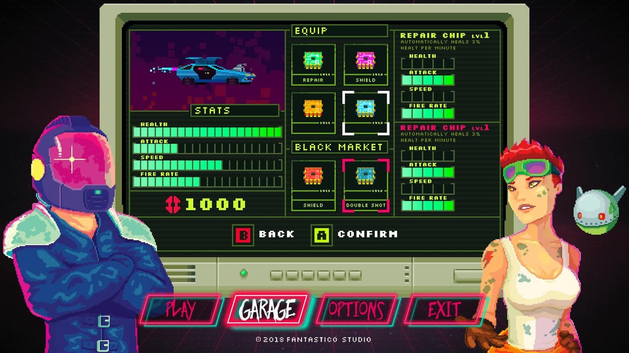 Black Paradox (itch) screenshot 3