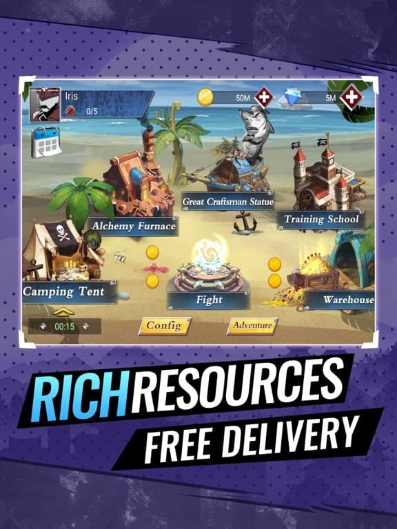 Ocean Survival:Hero Return screenshot 2