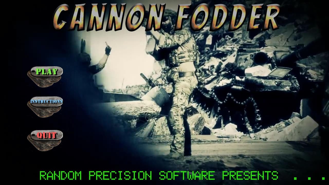 Cannon Fodder (itch) (Random Precision Software) screenshot 2