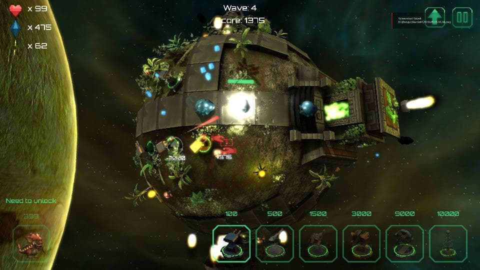 Planet TD (itch) screenshot 2