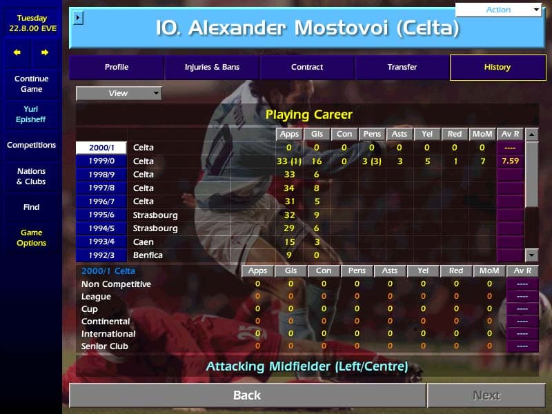 Championship Manager Season 99/00 screenshot 6