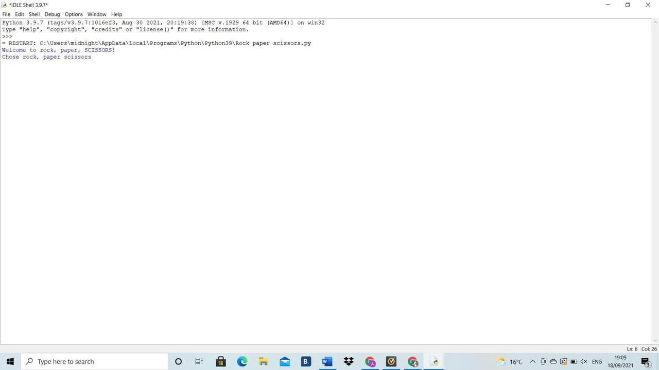 Rock, paper, SCISSORS!!! screenshot 2