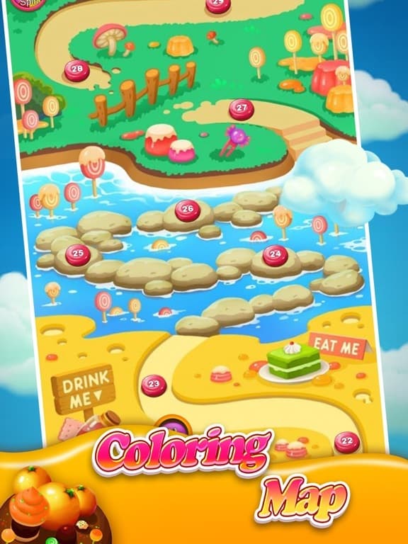 Coloring Fruit Pop screenshot 3
