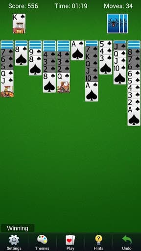 Spider Solitaire - Best Classic Card Games screenshot 2
