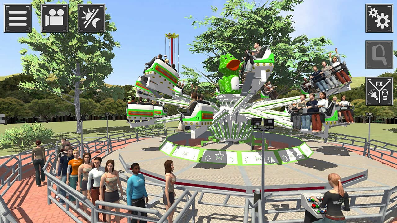 Theme Park Simulator: Rollercoaster Paradise screenshot 4