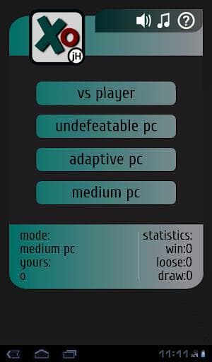 Undefeatable tic-tac toe