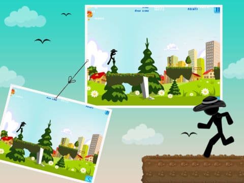 Stick Flick - Top Free Swipe & Jump Game