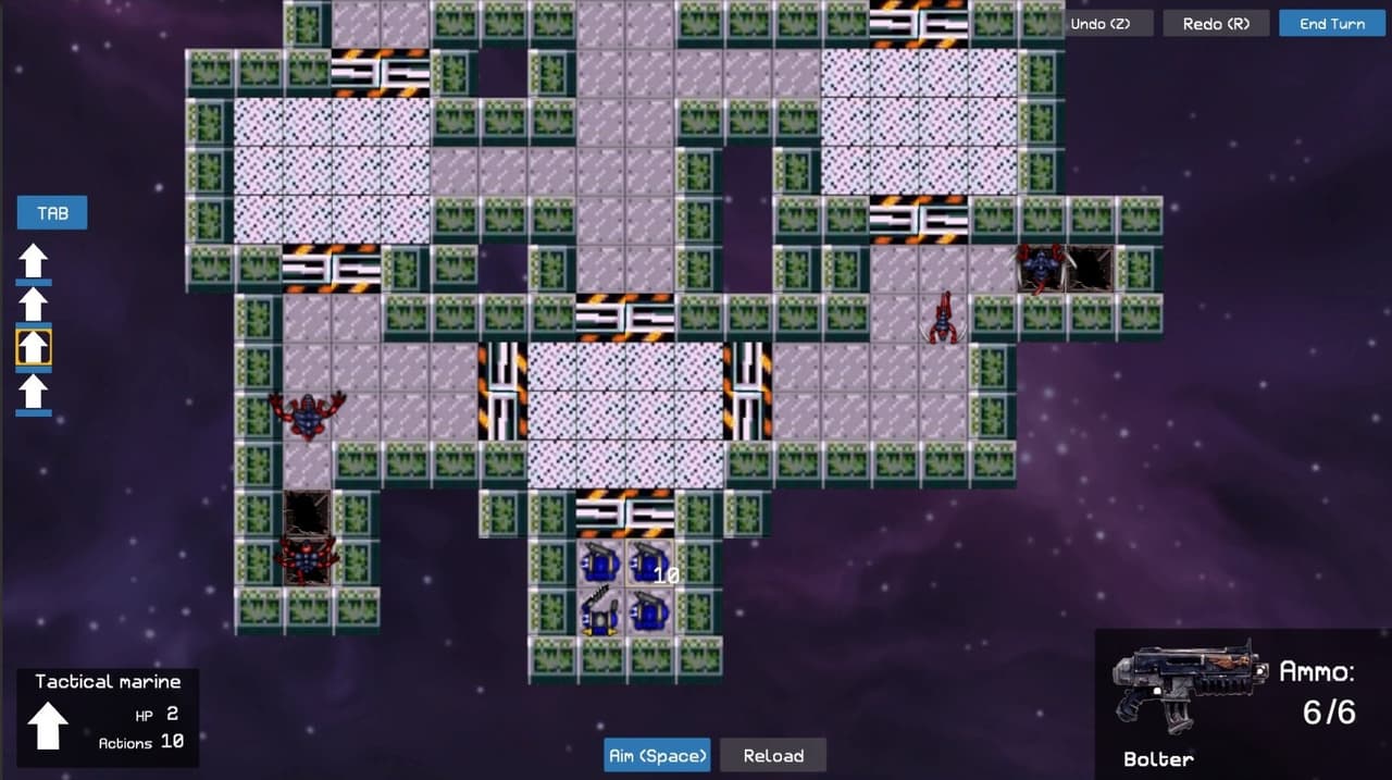 Space Hulk & Space Crusade remake HTML