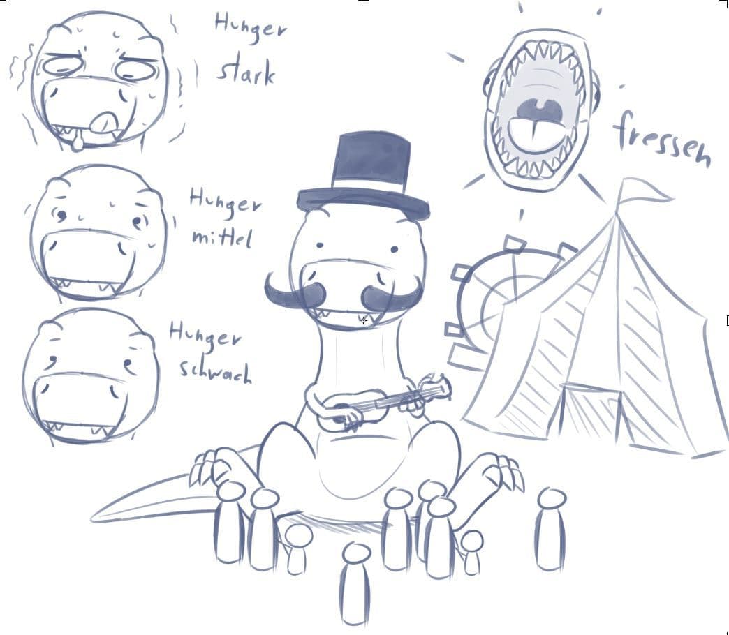 Blues Dino