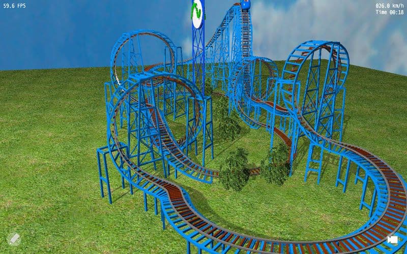 Toy RollerCoaster 3D screenshot 2